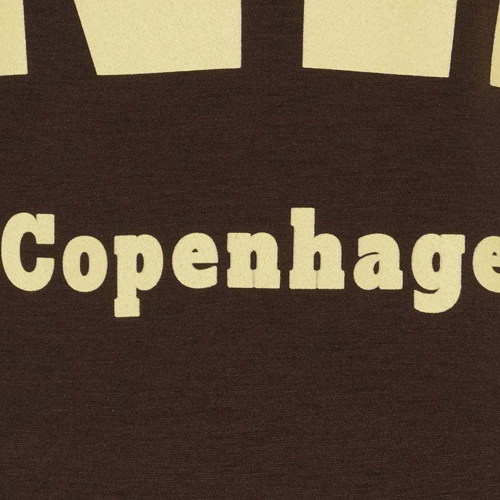 MARTA DU CHATEAU Marta du Chateau dame sweatshirt MdcHibiscus 22659 Sweatshirt Brown/Yellow