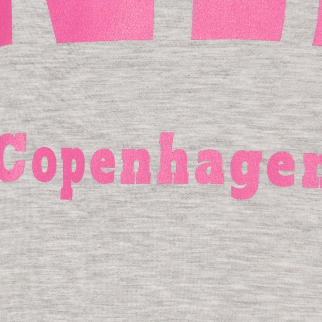 MARTA DU CHATEAU Marta du Chateau dame sweatshirt MdcHibiscus 22659 Sweatshirt Grey/Pink