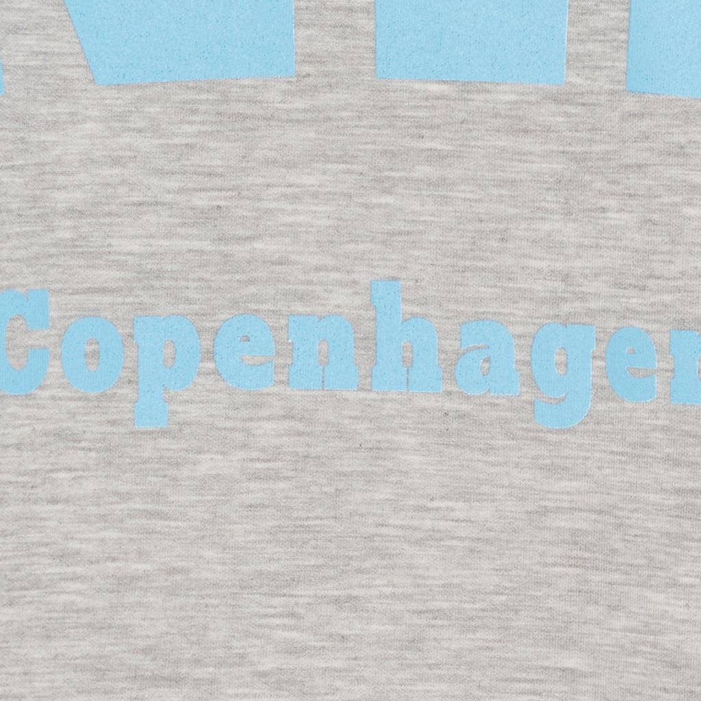 MARTA DU CHATEAU Marta du Chateau dame sweatshirt MdcHibiscus 22659 Sweatshirt Grey/Skyblue