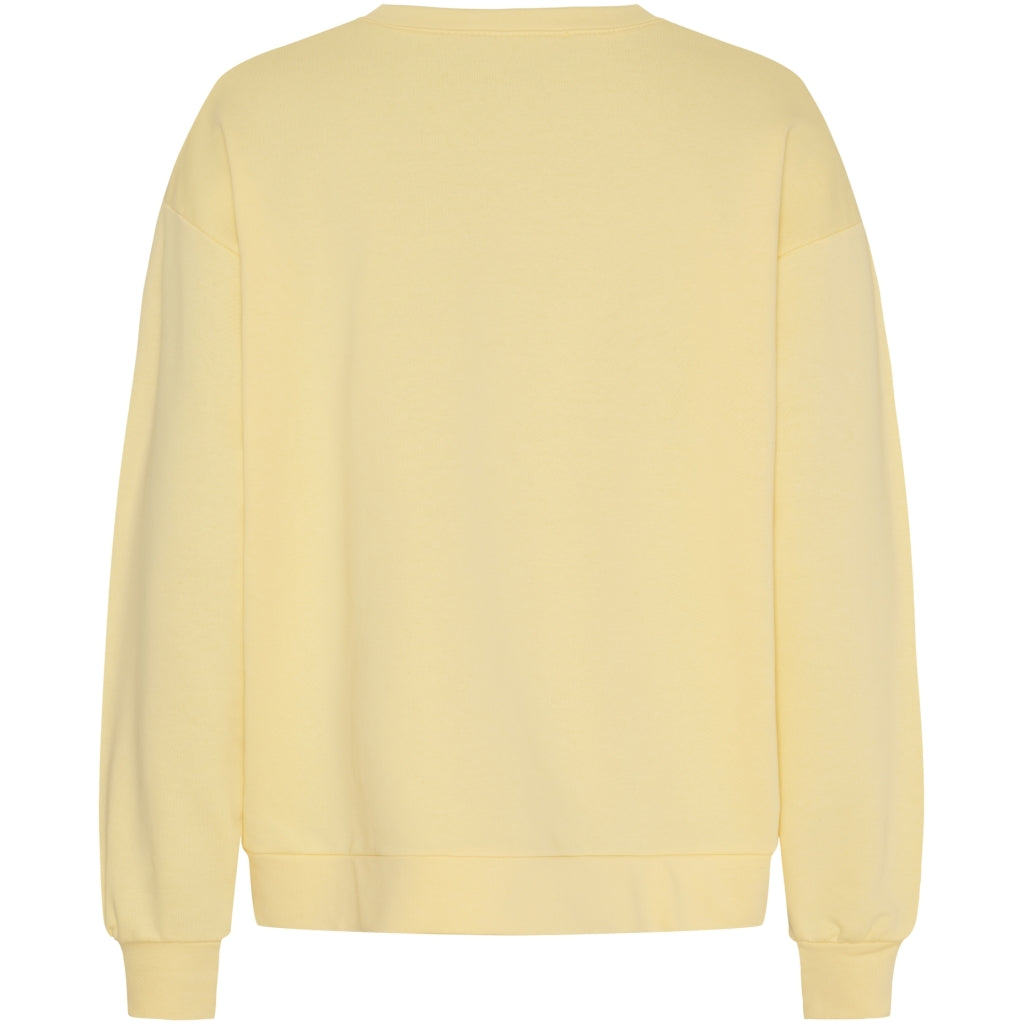MARTA DU CHATEAU Marta du Chateau dame sweatshirt MdcJessa 7976 Sweatshirt Giallo/Fango