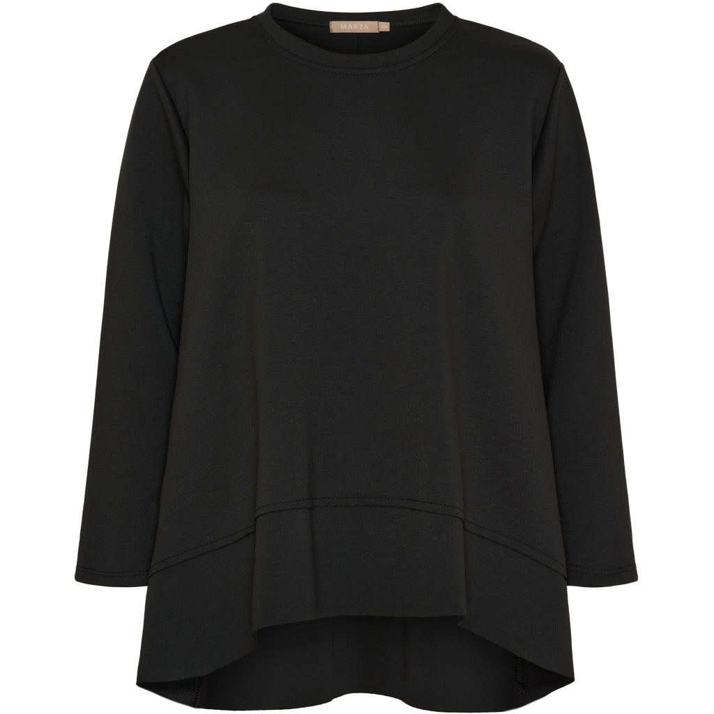 MARTA DU CHATEAU Marta du Chateau dame sweatshirt MdcPine 85783-1 Sweatshirt Black1