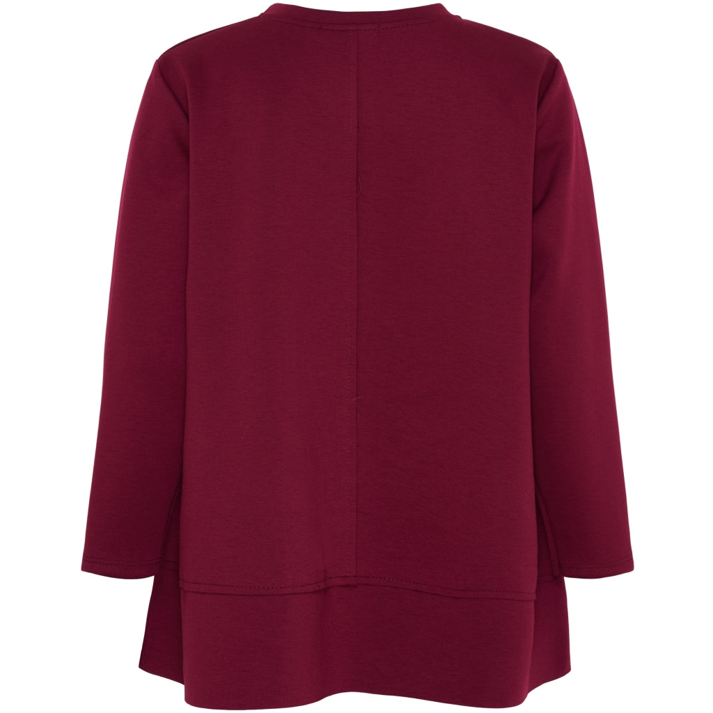 MARTA DU CHATEAU Marta du Chateau dame sweatshirt MdcPine 85783-1 Sweatshirt Bordeaux6269