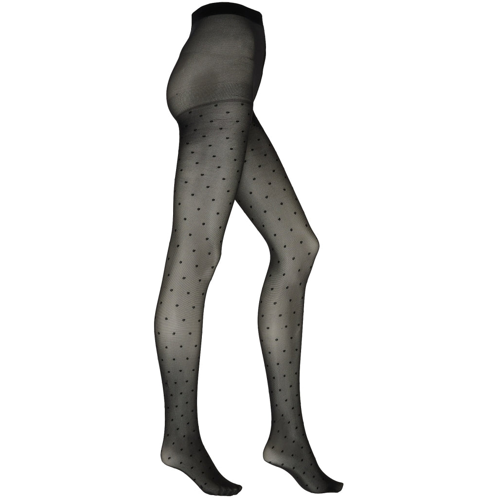 MARTA DU CHATEAU Marta du Chateau dame strømpebukser 20 DEN MdcChris 121-CD22PO1 Pantihoes Black Dot