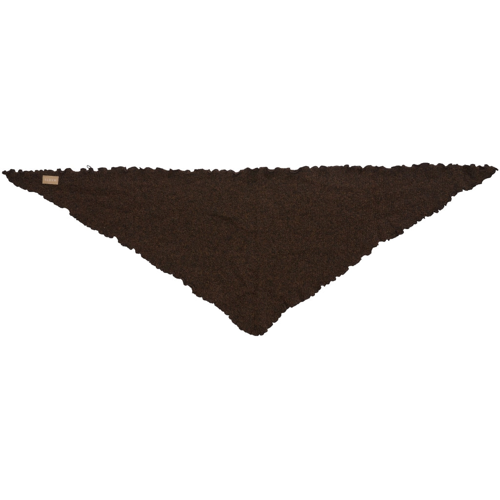 MARTA DU CHATEAU Marta du Chateau dame tørklæde MdcAgnete 172-1100 Scarf Brown