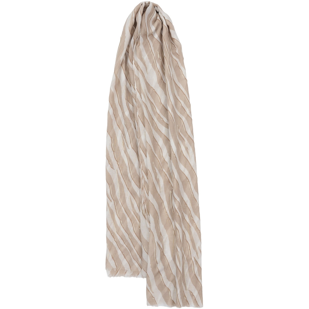 MARTA DU CHATEAU Marta du Chateau dame tørklæde MdcBarbera FA37240 Scarf Beige