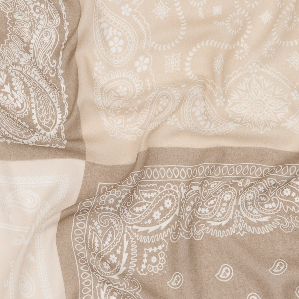 MARTA DU CHATEAU Marta du Chateau dame tørklæde MdcBelle FA37263 Scarf Beige/Taupe