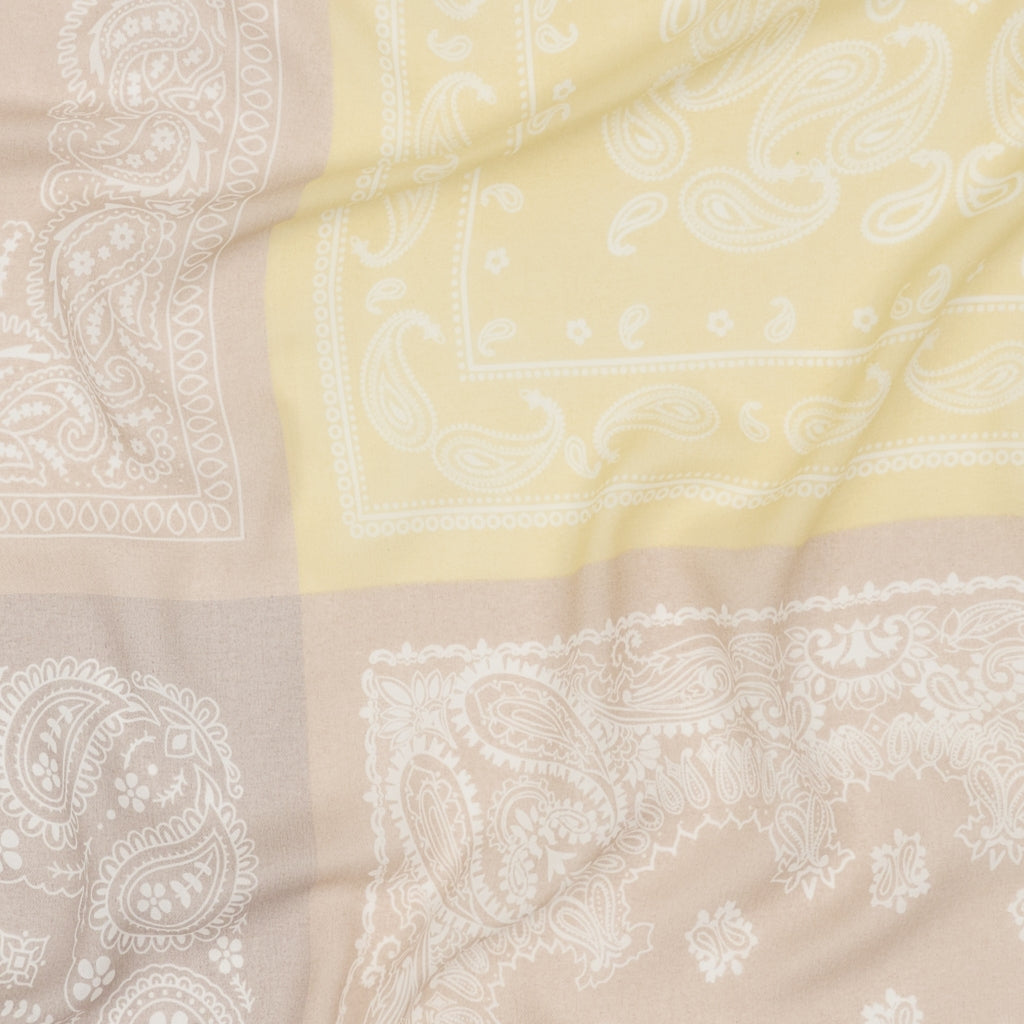 MARTA DU CHATEAU Marta du Chateau dame tørklæde MdcBelle FA37263 Scarf Yellow/Beige