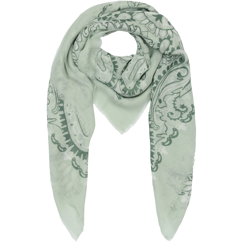 MARTA DU CHATEAU Marta du Chateau dame tørklæde MdcCaitlyn FA37257 Scarf Light Green