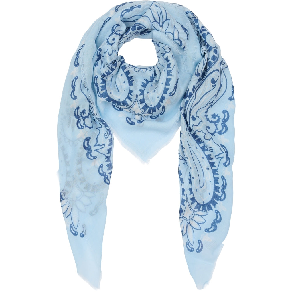 MARTA DU CHATEAU Marta du Chateau dame tørklæde MdcCaitlyn FA37257 Scarf Light blue