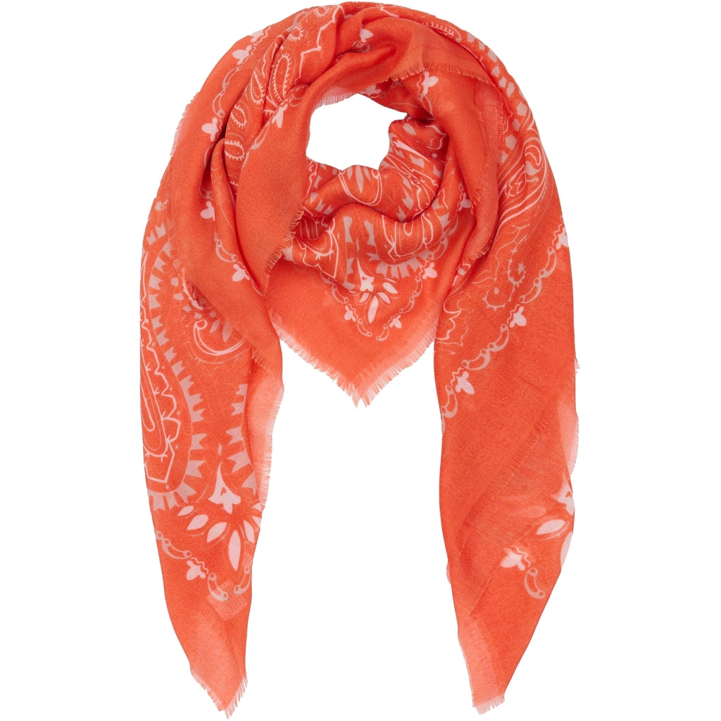 MARTA DU CHATEAU Marta du Chateau dame tørklæde MdcCaitlyn FA37257 Scarf Orange