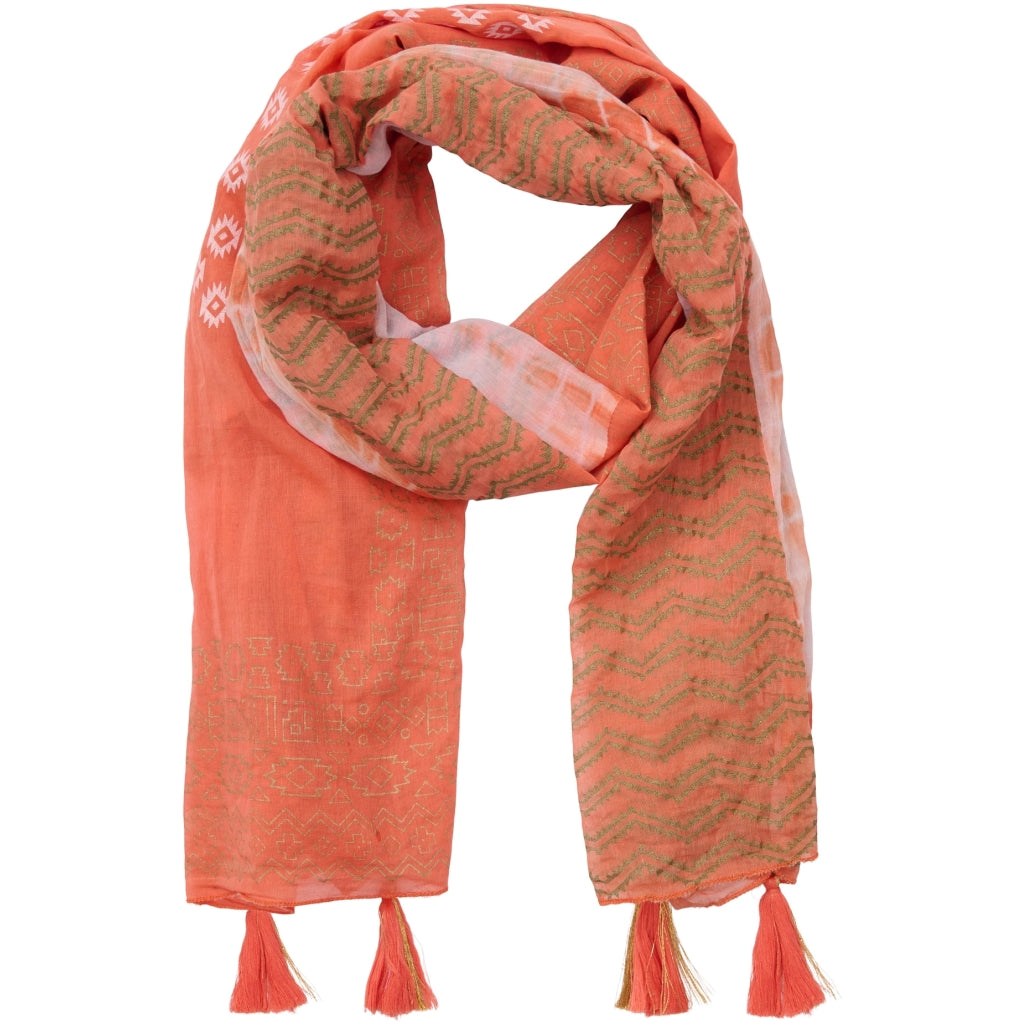 MARTA DU CHATEAU Marta du Chateau dame tørklæde MdcClarimonde 0034 Scarf Orange