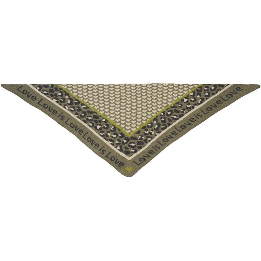 MARTA DU CHATEAU Marta du Chateau dame tørklæde MdcClio BA-0746 Scarf DarkGreen9