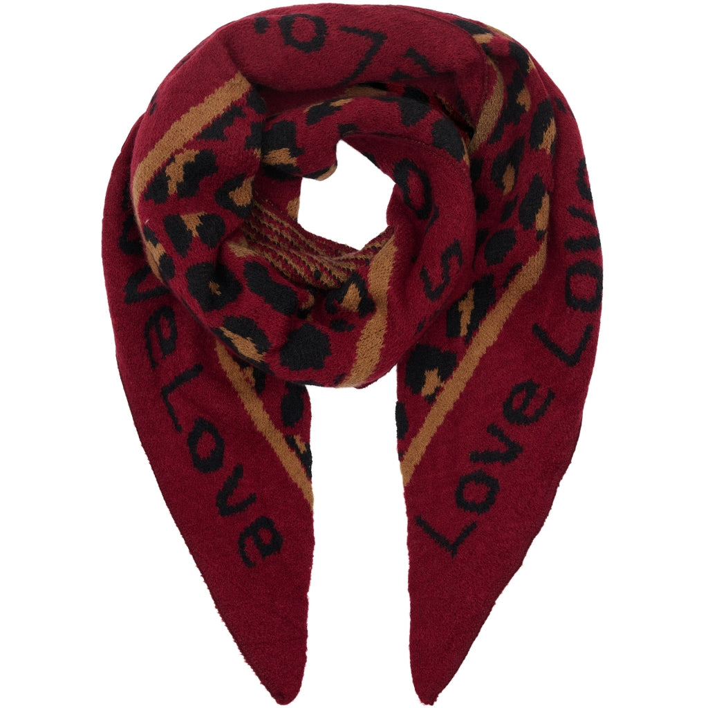 MARTA DU CHATEAU Marta du Chateau dame tørklæde MdcClio BA-0746 Scarf DarkRed29