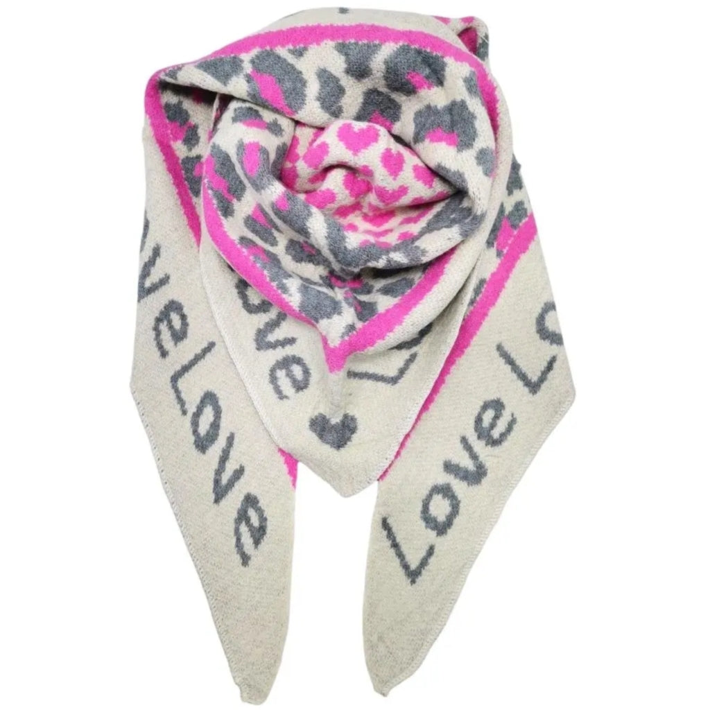 MARTA DU CHATEAU Marta du Chateau dame tørklæde MdcClio BA-0746 Scarf Fuxia17