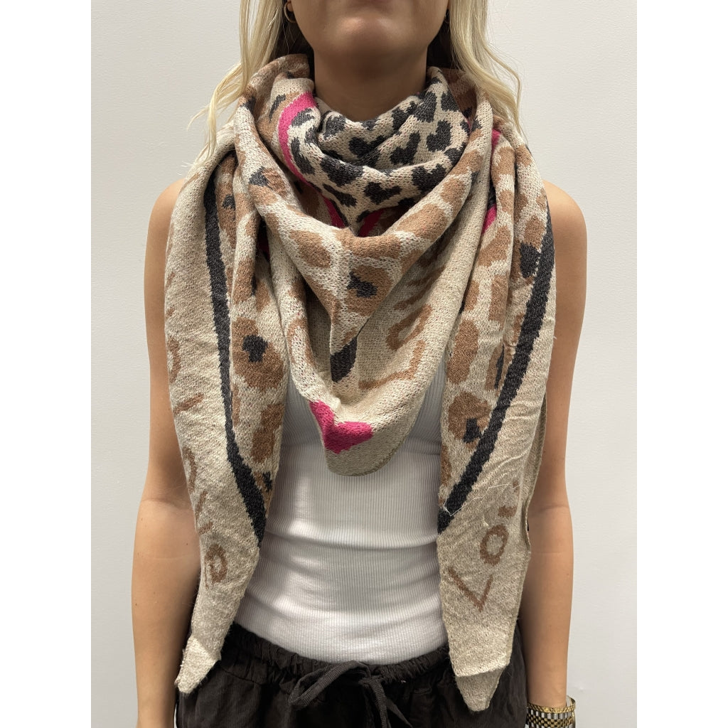 MARTA DU CHATEAU Marta du Chateau dame tørklæde MdcClio BA-0746 Scarf Khaki15