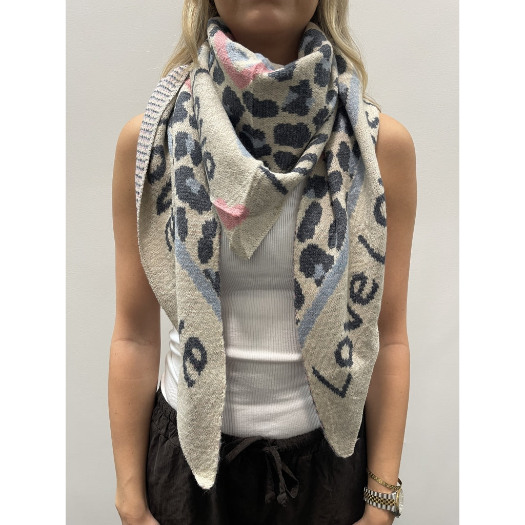 MARTA DU CHATEAU Marta du Chateau dame tørklæde MdcClio BA-0746 Scarf SkyBlue14
