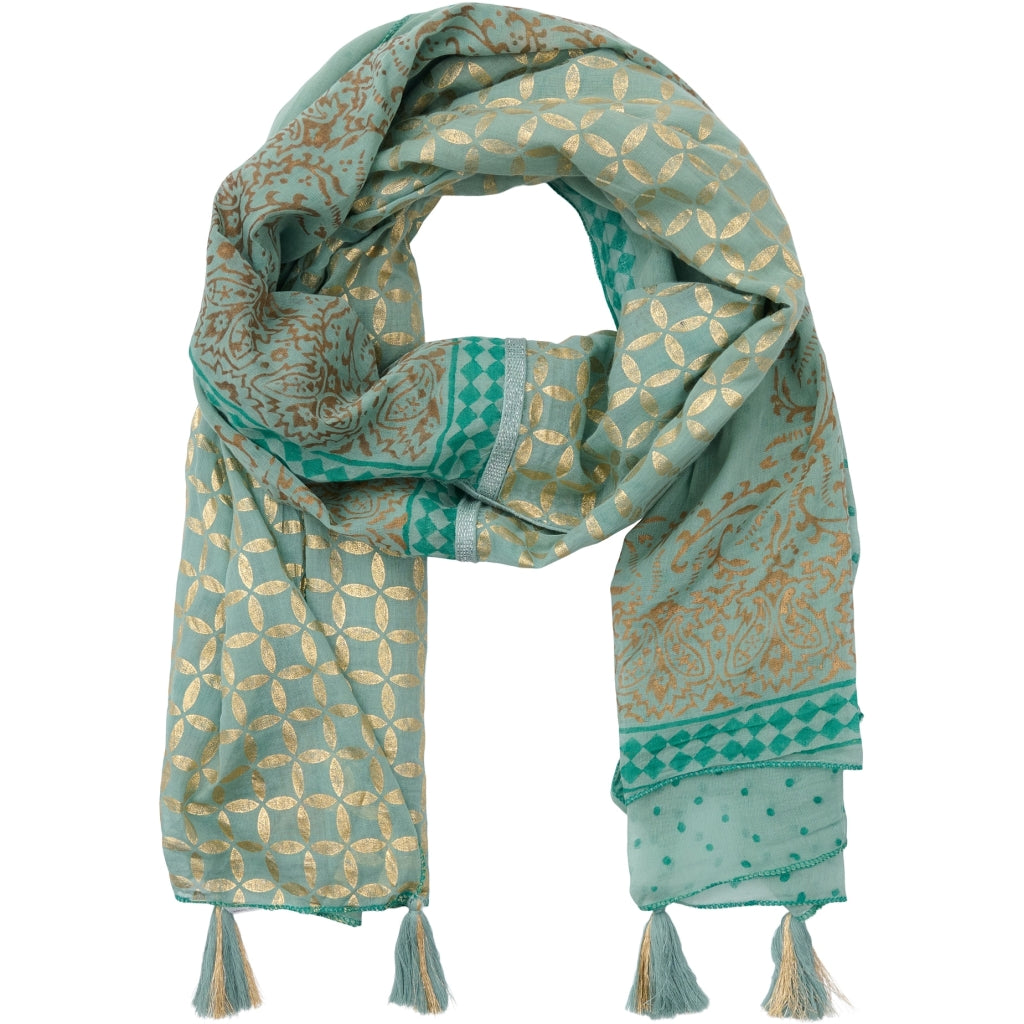 Marta du Chateau Dam Scarf MdcEliane FA-Scarf - White/Red1511