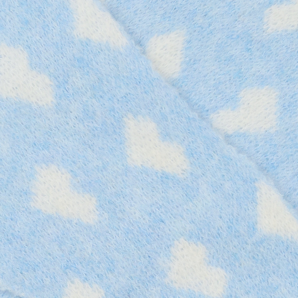 MARTA DU CHATEAU Marta du Chateau dame tørklæde MdcEdita BA-3514 Scarf Light blue