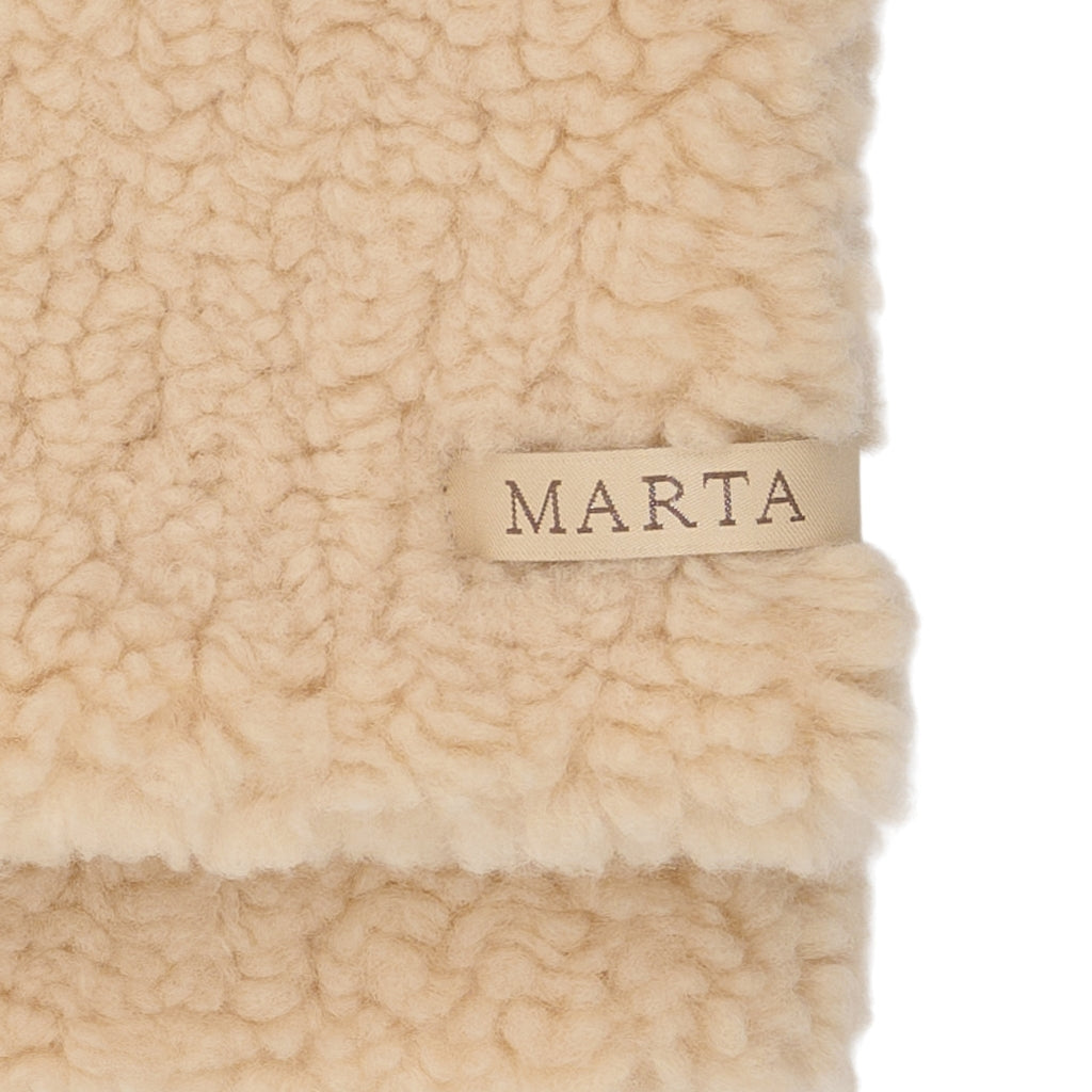 MARTA DU CHATEAU Marta du Chateau dame tørklæde MdcElse T-0050 Scarf Sand