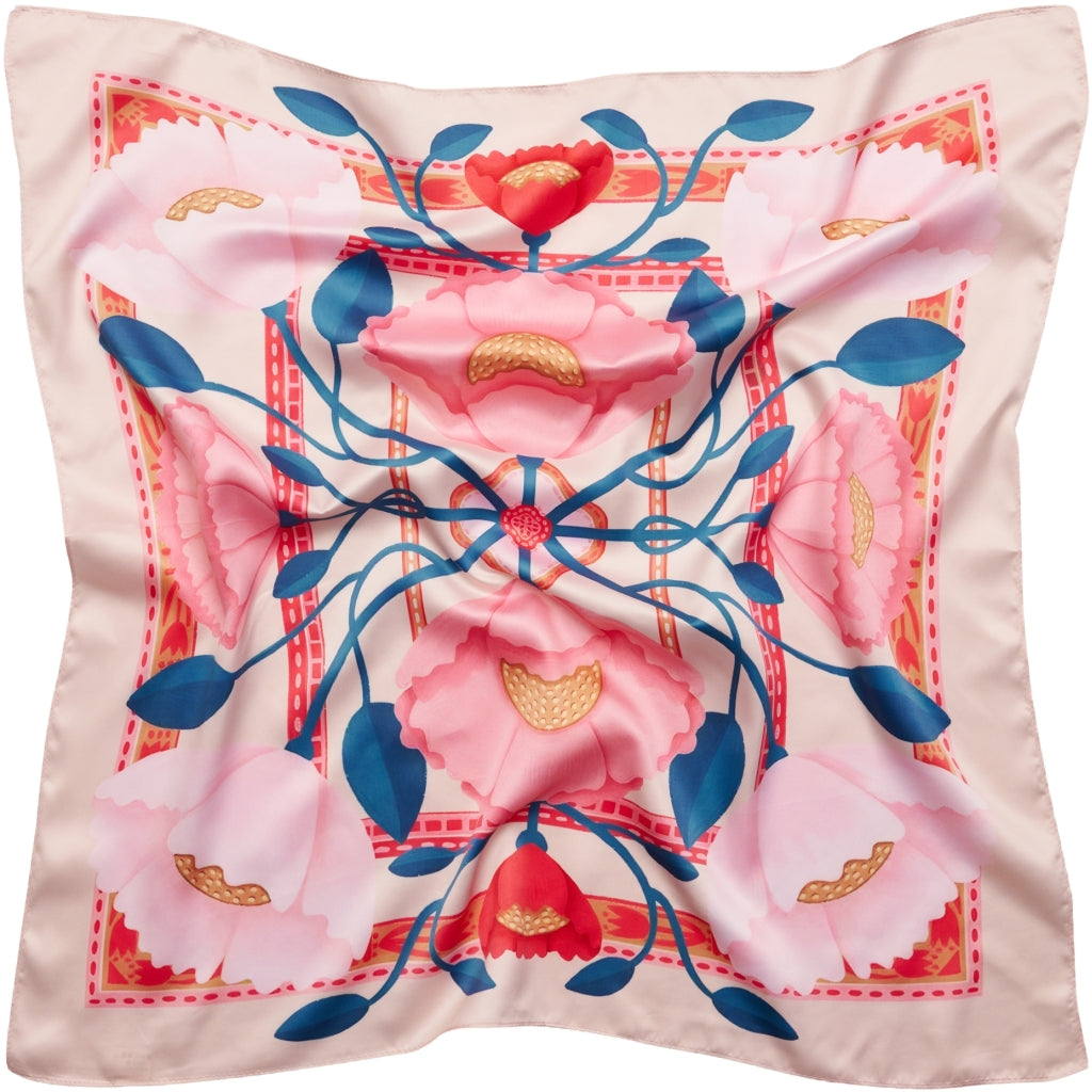 MARTA DU CHATEAU Marta du Chateau dame tørklæde MdcFinja BA-Scarf Scarf Beige3540