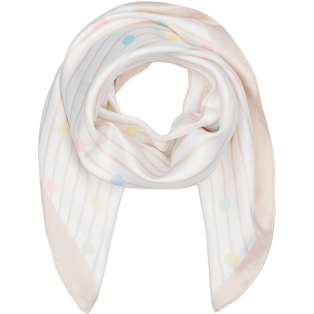 MARTA DU CHATEAU Marta du Chateau dame tørklæde MdcFinja BA-Scarf Scarf Beige4128