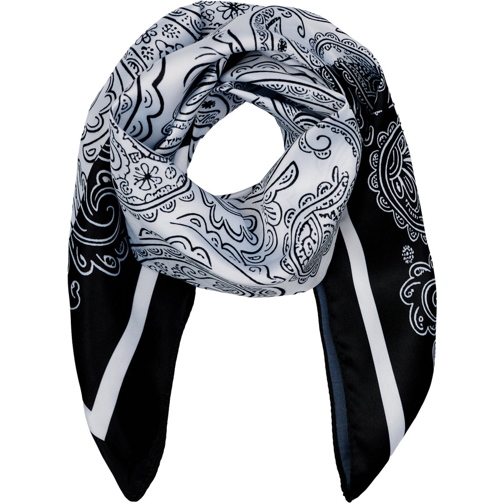 MARTA DU CHATEAU Marta du Chateau dame tørklæde MdcFinja BA-Scarf Scarf Black4027