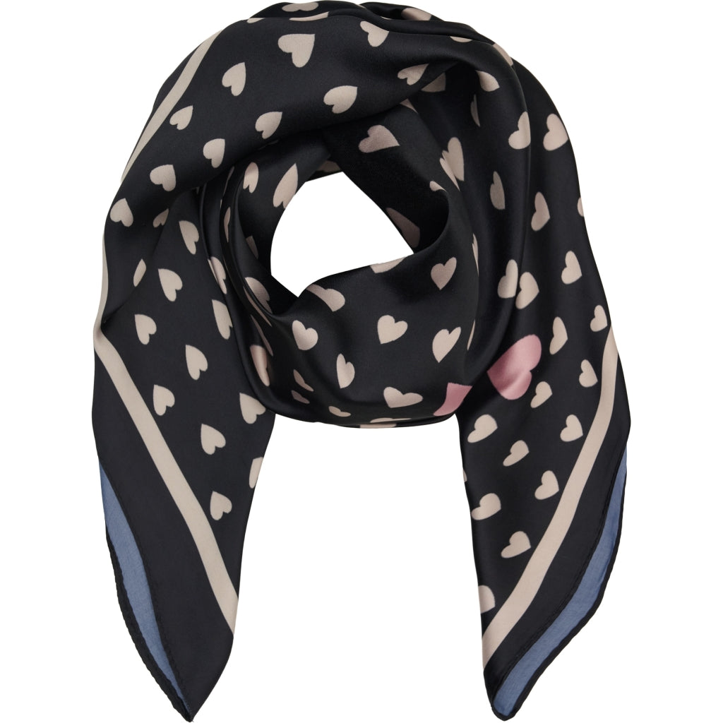 MARTA DU CHATEAU Marta du Chateau dame tørklæde MdcFinja BA-Scarf Scarf Black4250