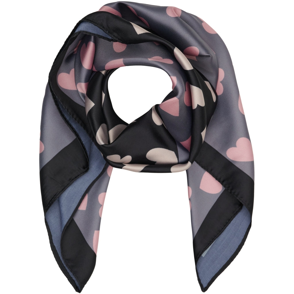 MARTA DU CHATEAU Marta du Chateau dame tørklæde MdcFinja BA-Scarf Scarf Black4254