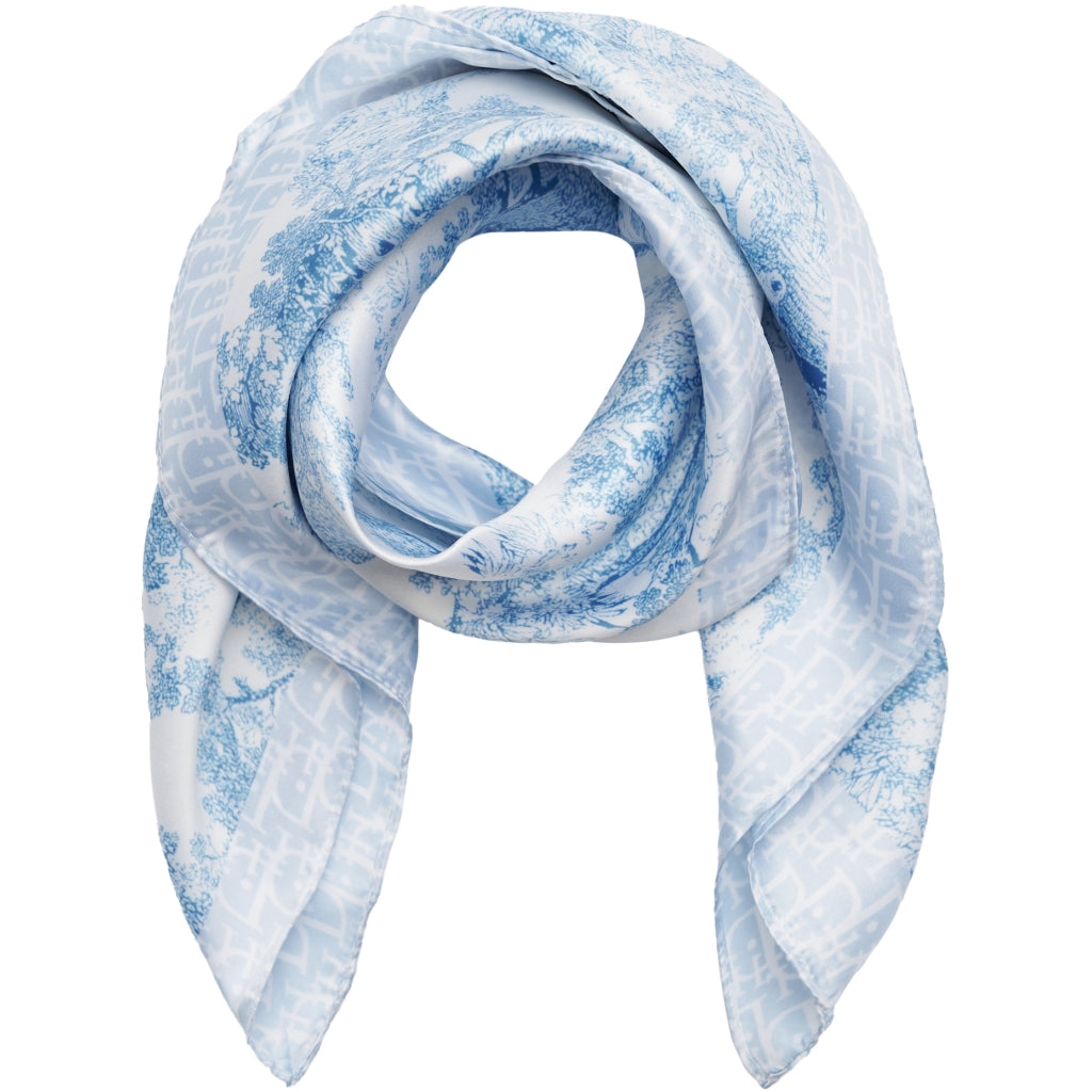 MARTA DU CHATEAU Marta du Chateau dame tørklæde MdcFinja BA-Scarf Scarf Blue3530