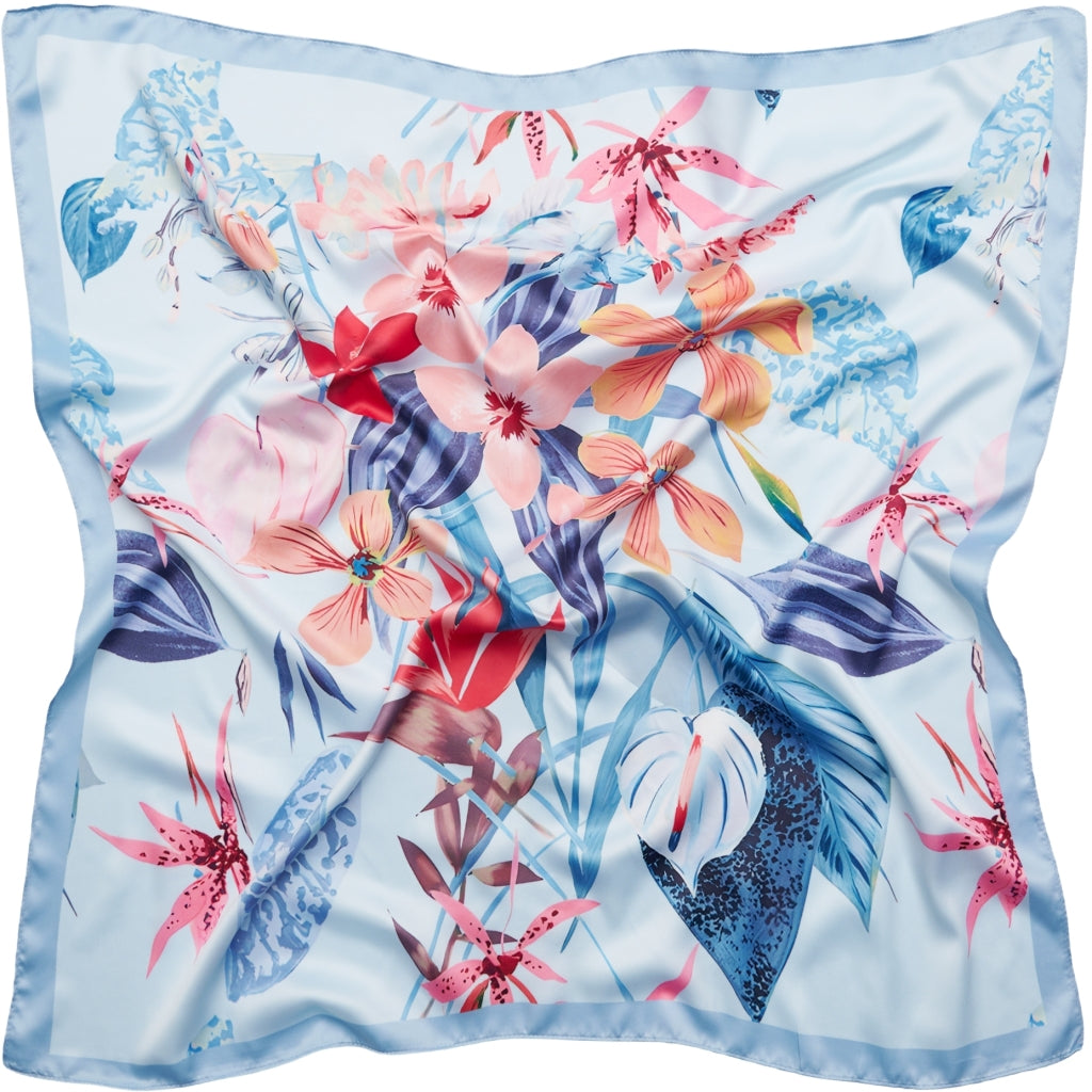 MARTA DU CHATEAU Marta du Chateau dame tørklæde MdcFinja BA-Scarf Scarf Blue3561