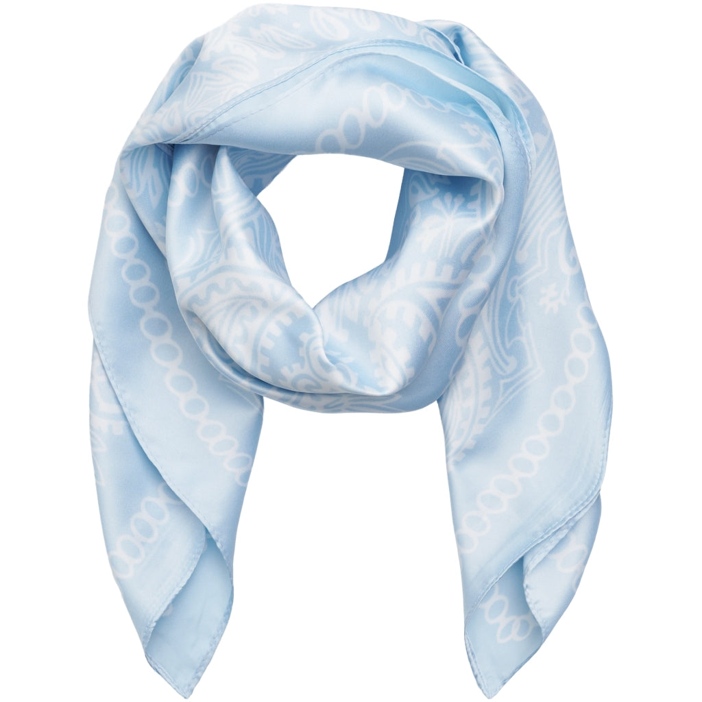 MARTA DU CHATEAU Marta du Chateau dame tørklæde MdcFinja BA-Scarf Scarf Blue3564