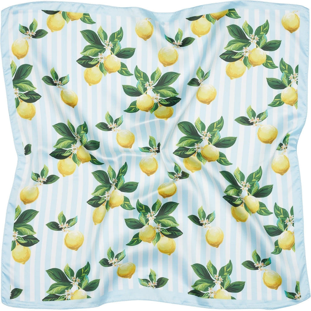MARTA DU CHATEAU Marta du Chateau dame tørklæde MdcFinja BA-Scarf Scarf Blue4212