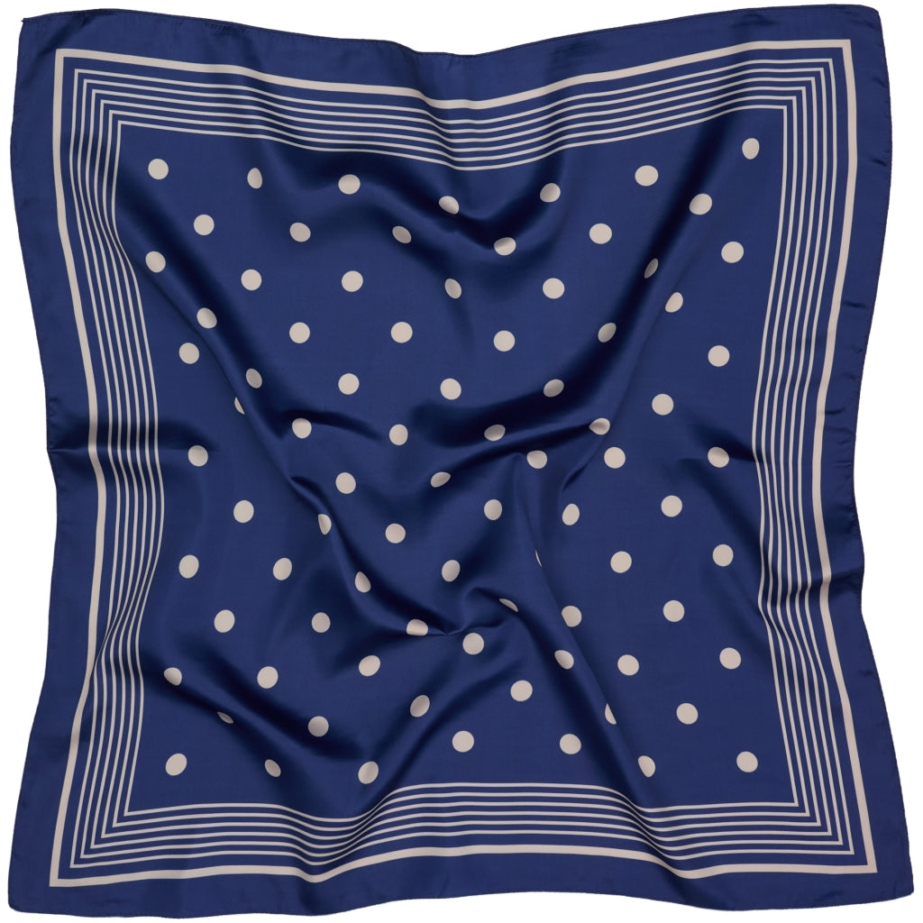 MARTA DU CHATEAU Marta du Chateau dame tørklæde MdcFinja BA-Scarf Scarf Blue4244