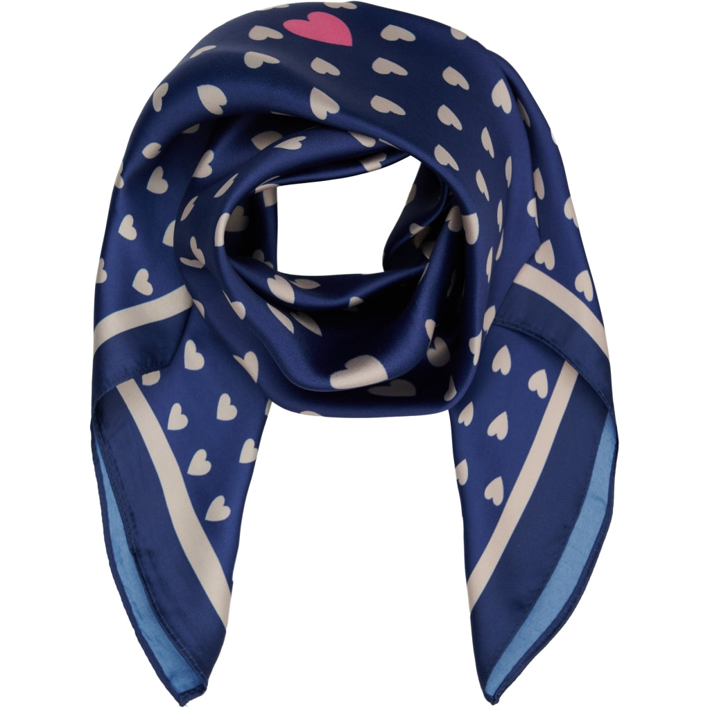 MARTA DU CHATEAU Marta du Chateau dame tørklæde MdcFinja BA-Scarf Scarf Blue4250