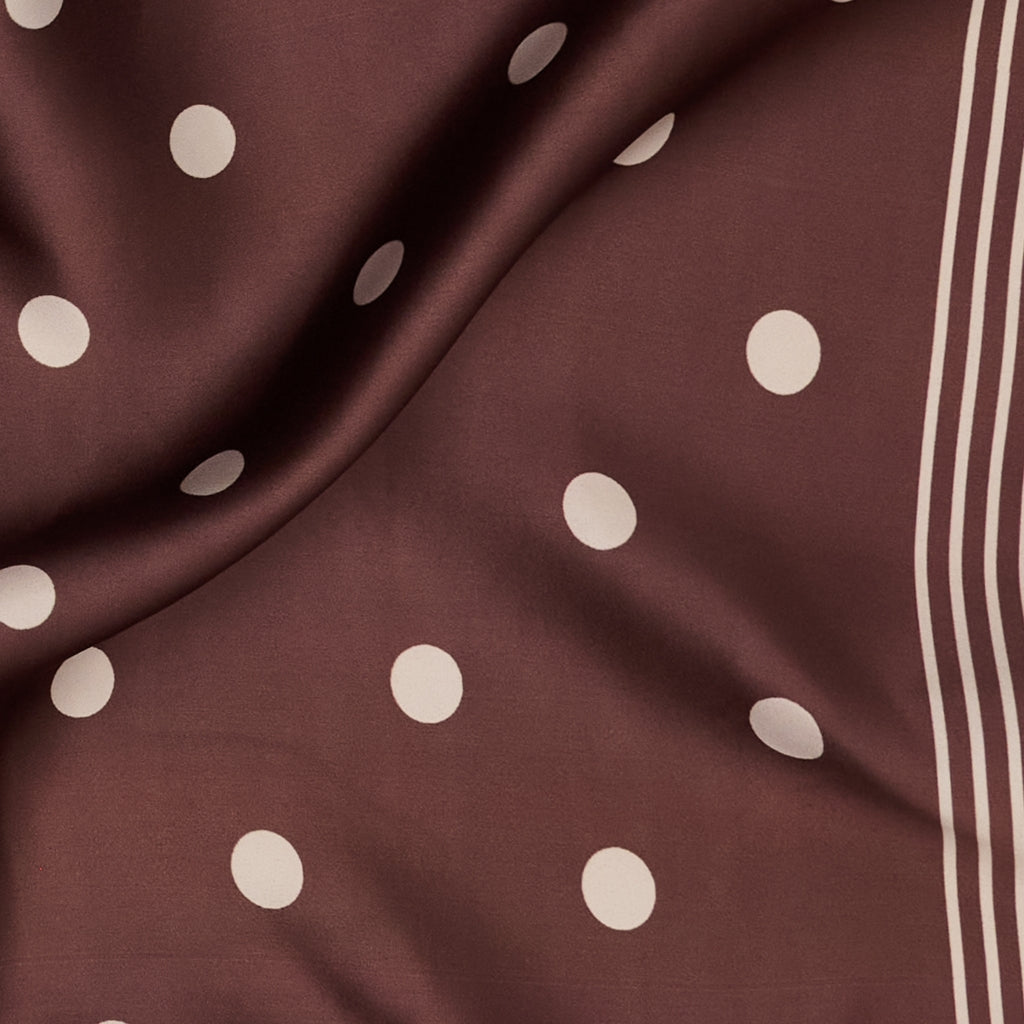 MARTA DU CHATEAU Marta du Chateau dame tørklæde MdcFinja BA-Scarf Scarf Coffee4244