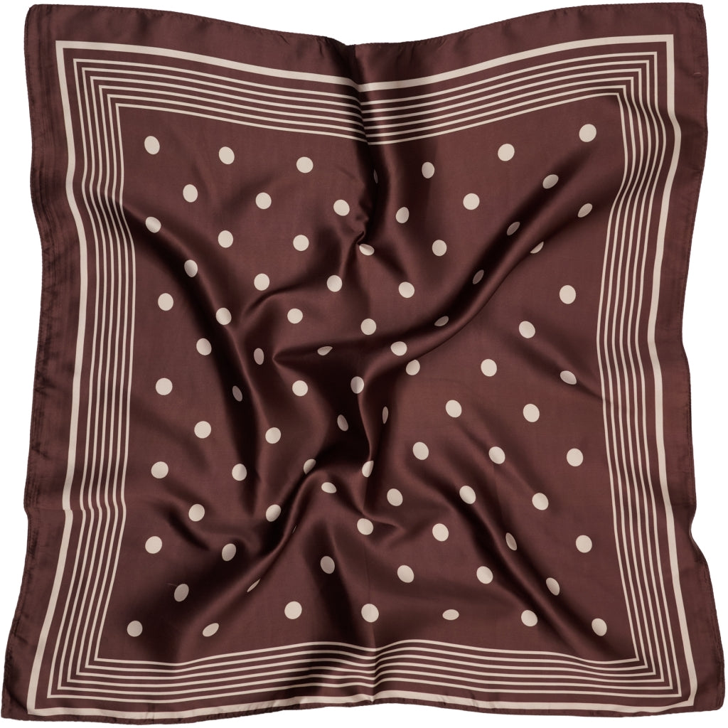 MARTA DU CHATEAU Marta du Chateau dame tørklæde MdcFinja BA-Scarf Scarf Coffee4244