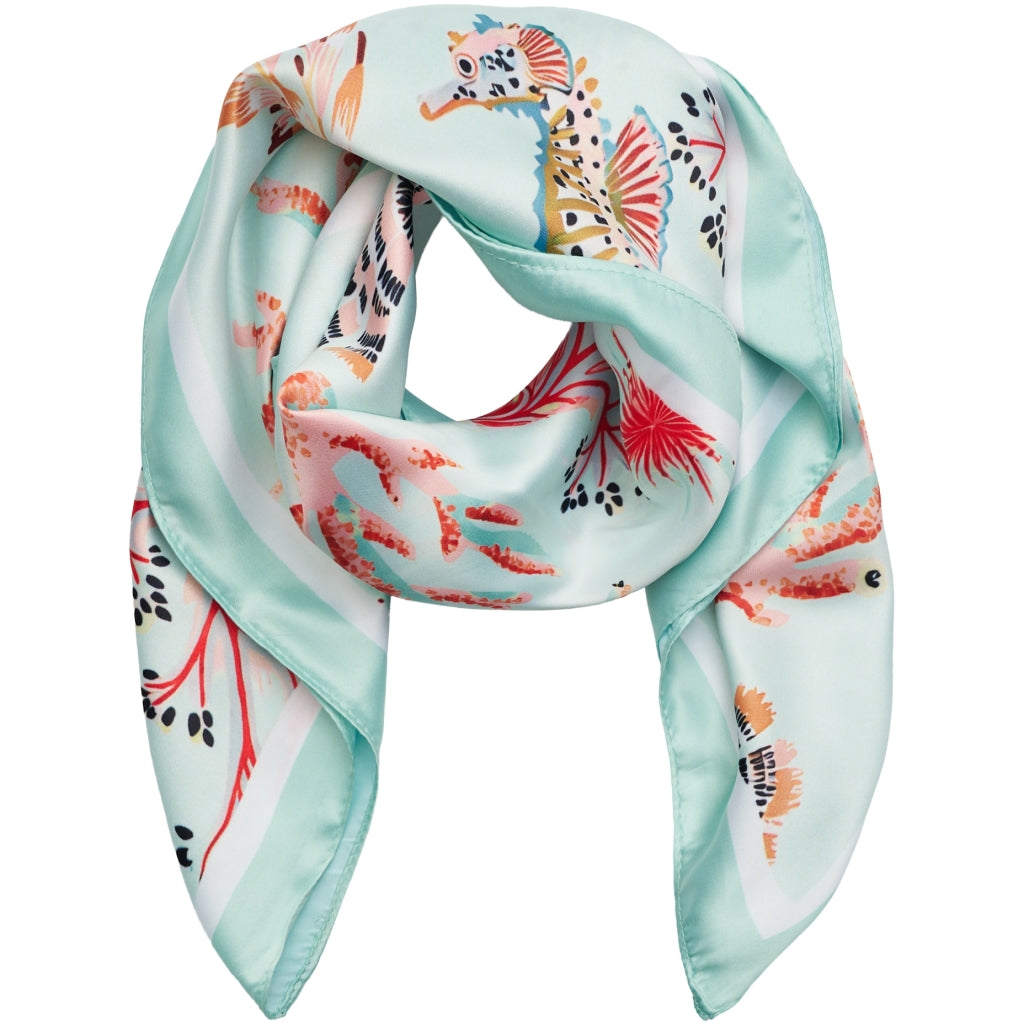 MARTA DU CHATEAU Marta du Chateau dame tørklæde MdcFinja BA-Scarf Scarf Green3538