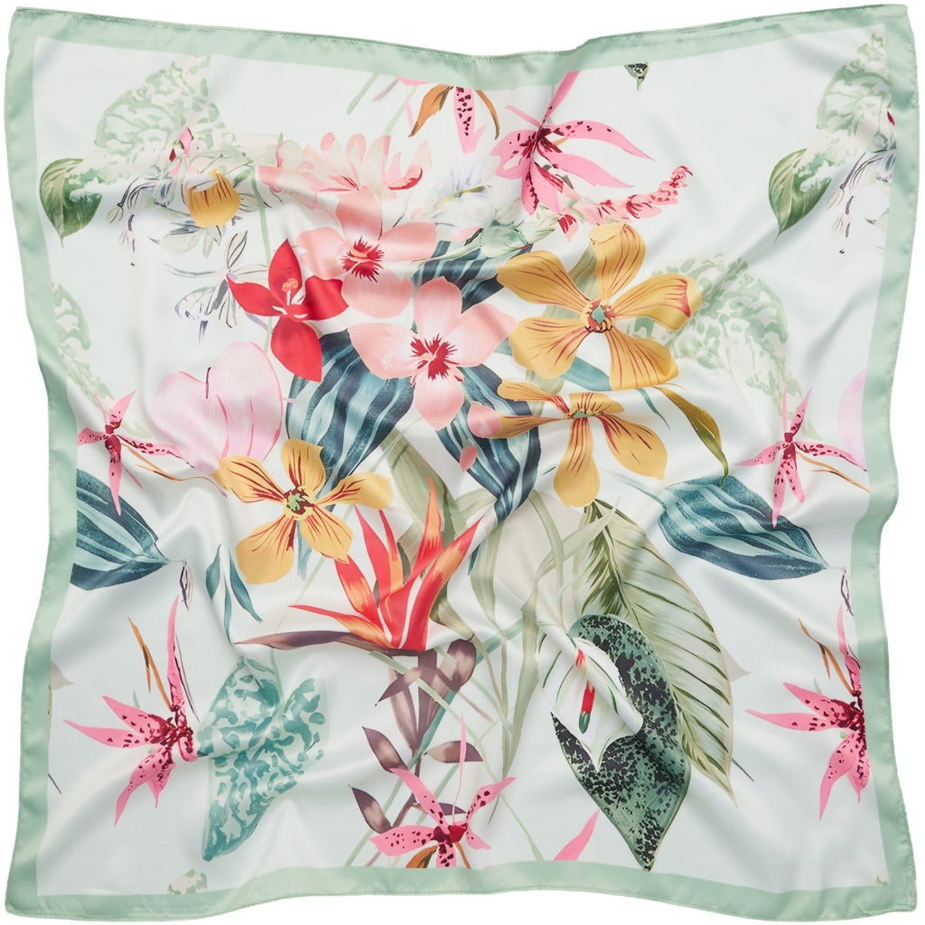 MARTA DU CHATEAU Marta du Chateau dame tørklæde MdcFinja BA-Scarf Scarf Green3561