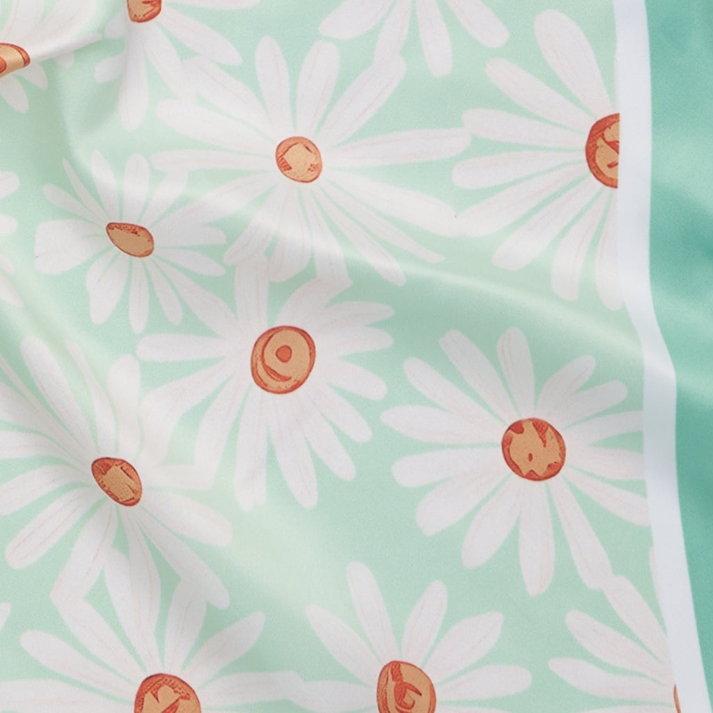 MARTA DU CHATEAU Marta du Chateau dame tørklæde MdcFinja BA-Scarf Scarf Green3567
