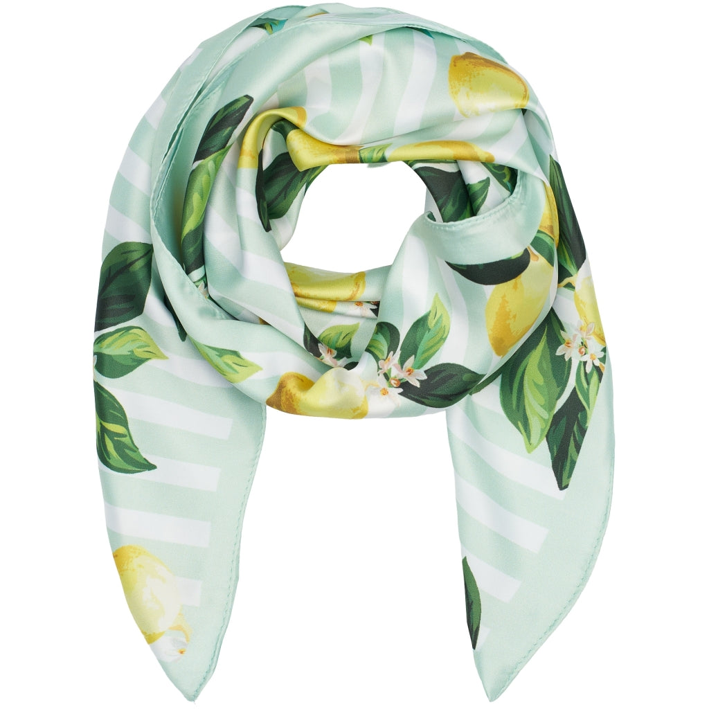 MARTA DU CHATEAU Marta du Chateau dame tørklæde MdcFinja BA-Scarf Scarf Green4212