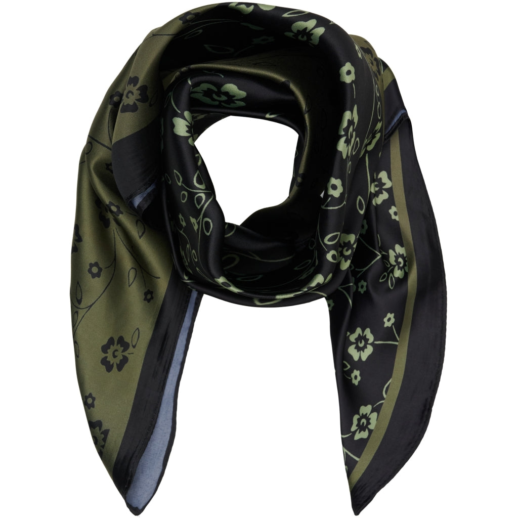 MARTA DU CHATEAU Marta du Chateau dame tørklæde MdcFinja BA-Scarf Scarf Green4232