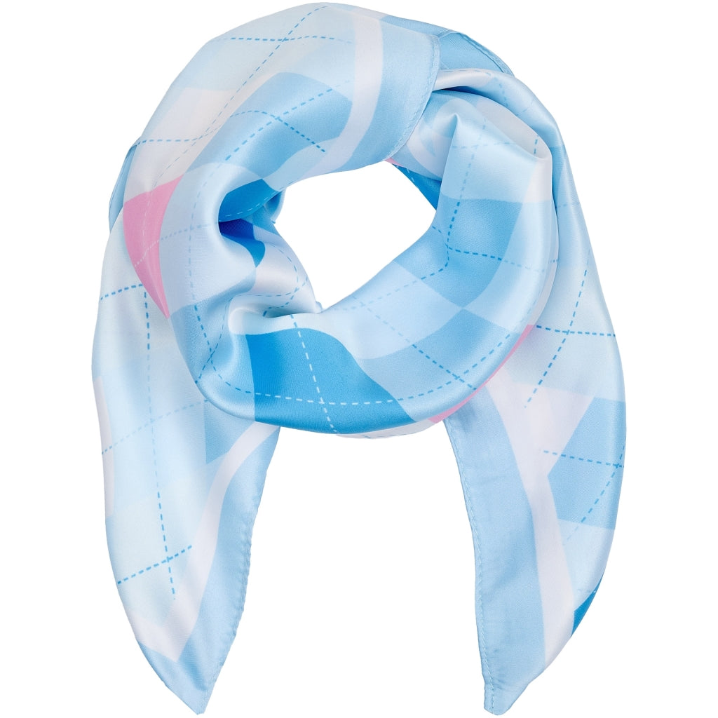 MARTA DU CHATEAU Marta du Chateau dame tørklæde MdcFinja BA-Scarf Scarf LightBlue3645