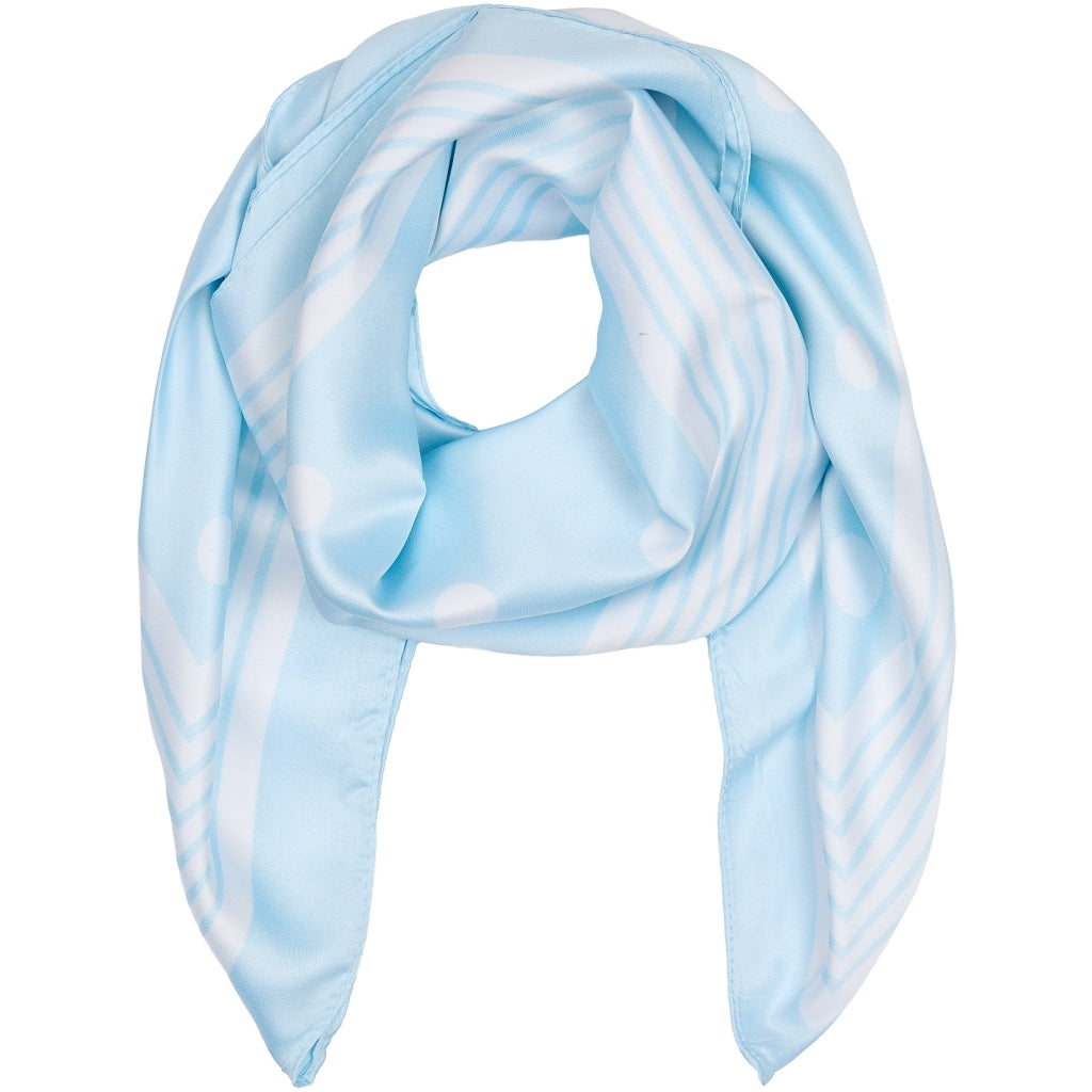 MARTA DU CHATEAU Marta du Chateau dame tørklæde MdcFinja BA-Scarf Scarf LightBlue4037