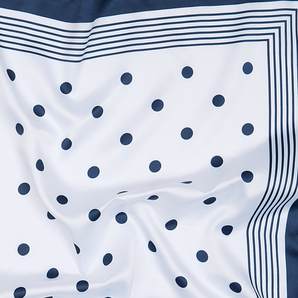 MARTA DU CHATEAU Marta du Chateau dame tørklæde MdcFinja BA-Scarf Scarf Navy4037