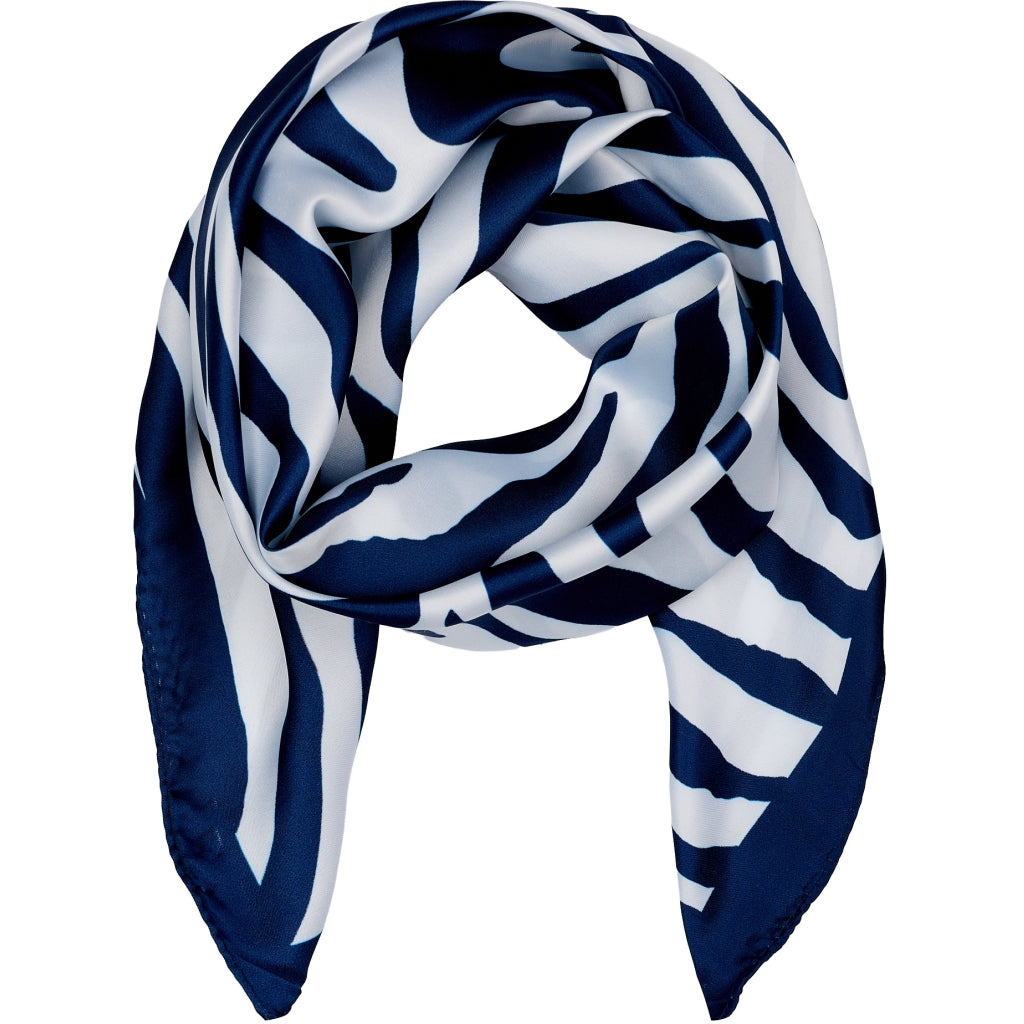 MARTA DU CHATEAU Marta du Chateau dame tørklæde MdcFinja BA-Scarf Scarf Navy4059