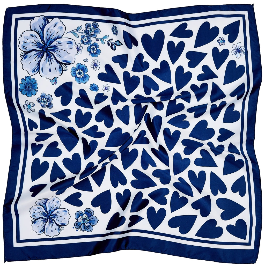 MARTA DU CHATEAU Marta du Chateau dame tørklæde MdcFinja BA-Scarf Scarf Navy4060