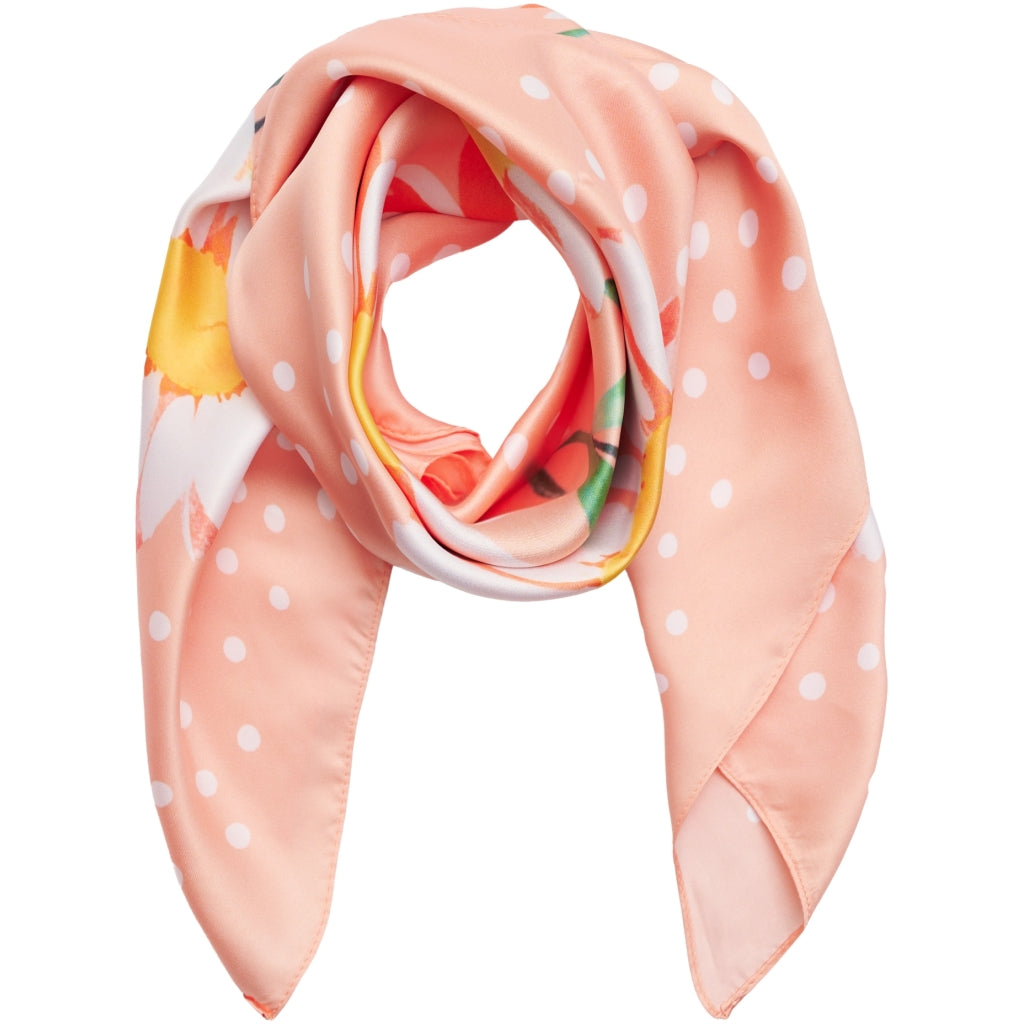 MARTA DU CHATEAU Marta du Chateau dame tørklæde MdcFinja BA-Scarf Scarf Orange3556