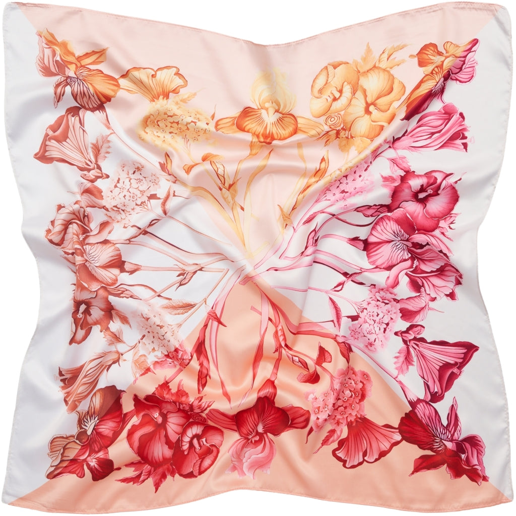 MARTA DU CHATEAU Marta du Chateau dame tørklæde MdcFinja BA-Scarf Scarf Orange3558