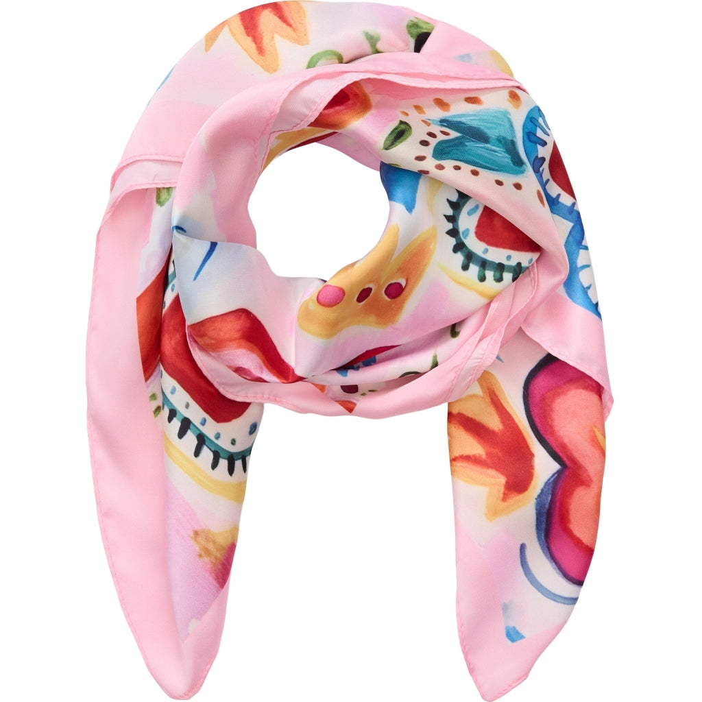 MARTA DU CHATEAU Marta du Chateau dame tørklæde MdcFinja BA-Scarf Scarf Pink3329