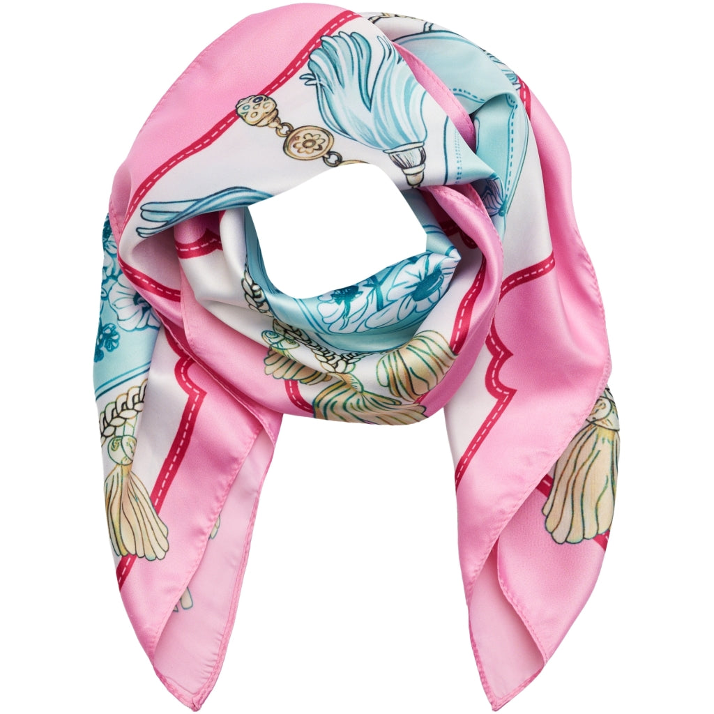 MARTA DU CHATEAU Marta du Chateau dame tørklæde MdcFinja BA-Scarf Scarf Pink3533